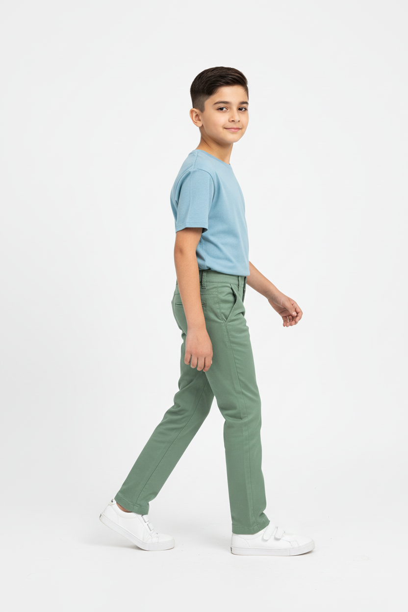 Boy Model - Walking Pose