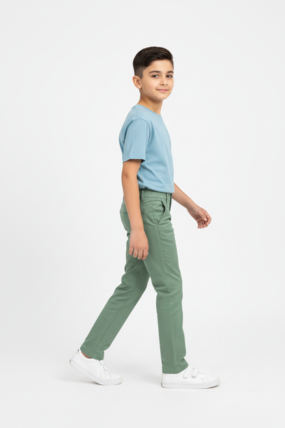 Boy Model - Walking Pose