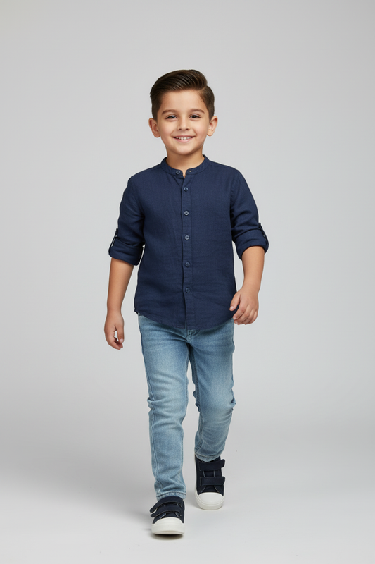 Boy Model - Walking Pose