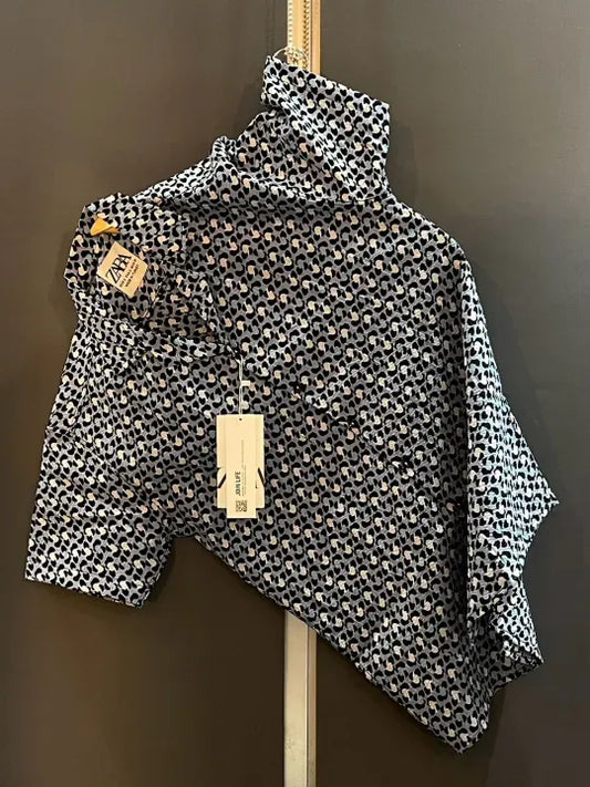 HASHBACK Printed Tropical fabric Shirt For Men 2