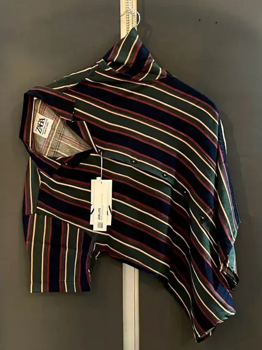 HASHBACK Printed Linen Shirt For Men 19