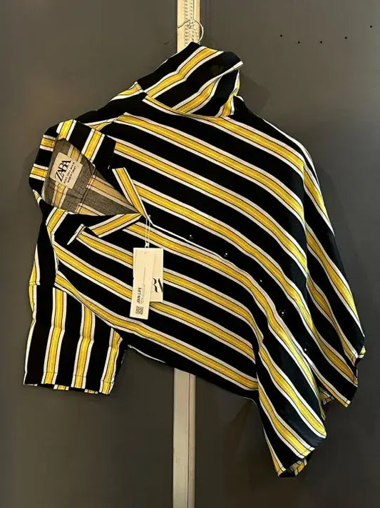 Hashback Printed Linen Shirt For Men