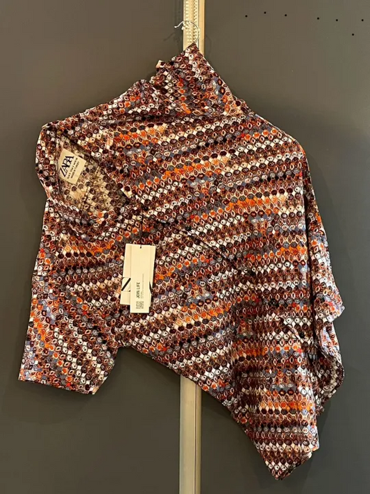 HASHBACK Printed Linen Shirt For Men 31