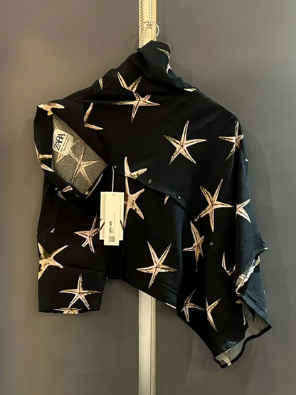 Hashback Printed Linen Shirt For Men