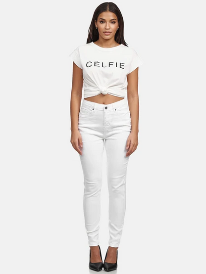 Women's Skinny Fit High Waist Jeans