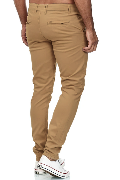 Men’s Cotton Chino Pants – Khaki