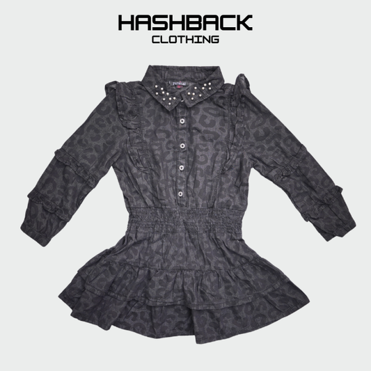 Ruffle frock for girls