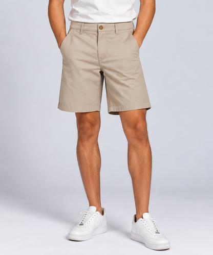 Men’s Cotton Chino Shorts – Regular Fit
