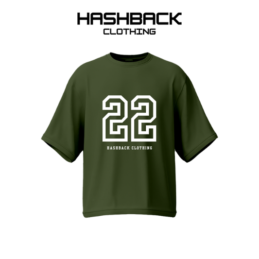 Hashback Drop shoulder Unisex 22 T-shirt