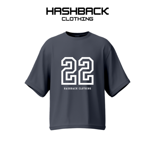 Hashback Drop shoulder Unisex 22 T-shirt