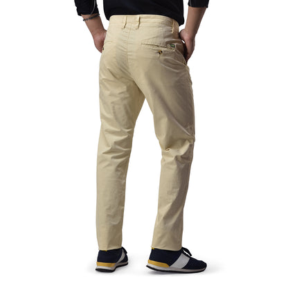 Mens Slim fit Chinos Pants - Lght Beige