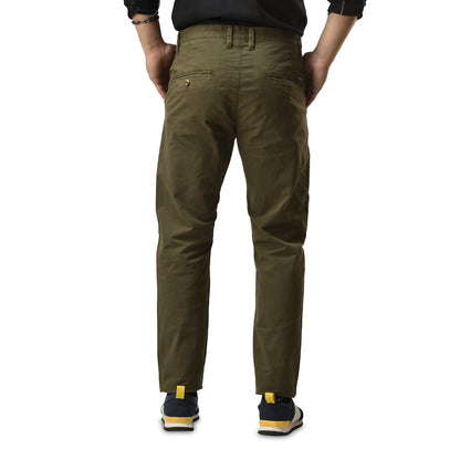 Mens Slim fit Chinos Pants - Olive