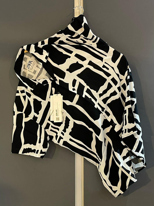Hashback Printed Linen Shirt For Men