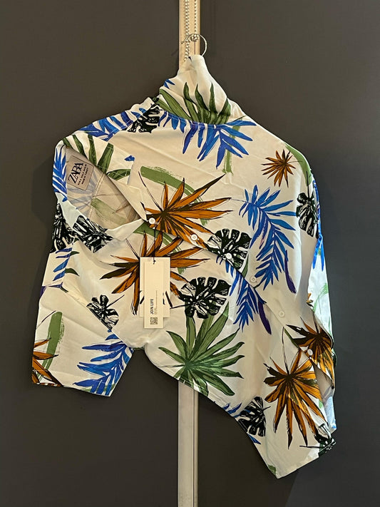 Hashback Printed Linen Shirt For Men 13