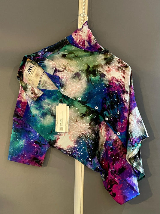 Hashback Printed Linen Shirt For Men