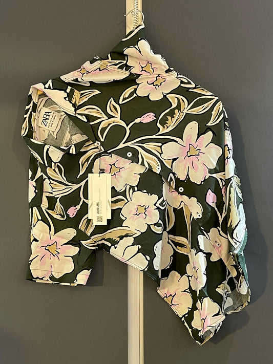 Hashback Printed Linen Shirt For Men