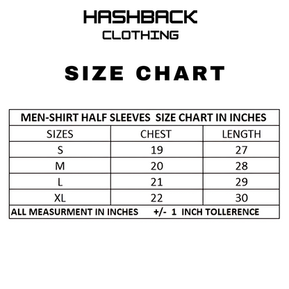 HASHBACK Printed Linen Shirt For Men