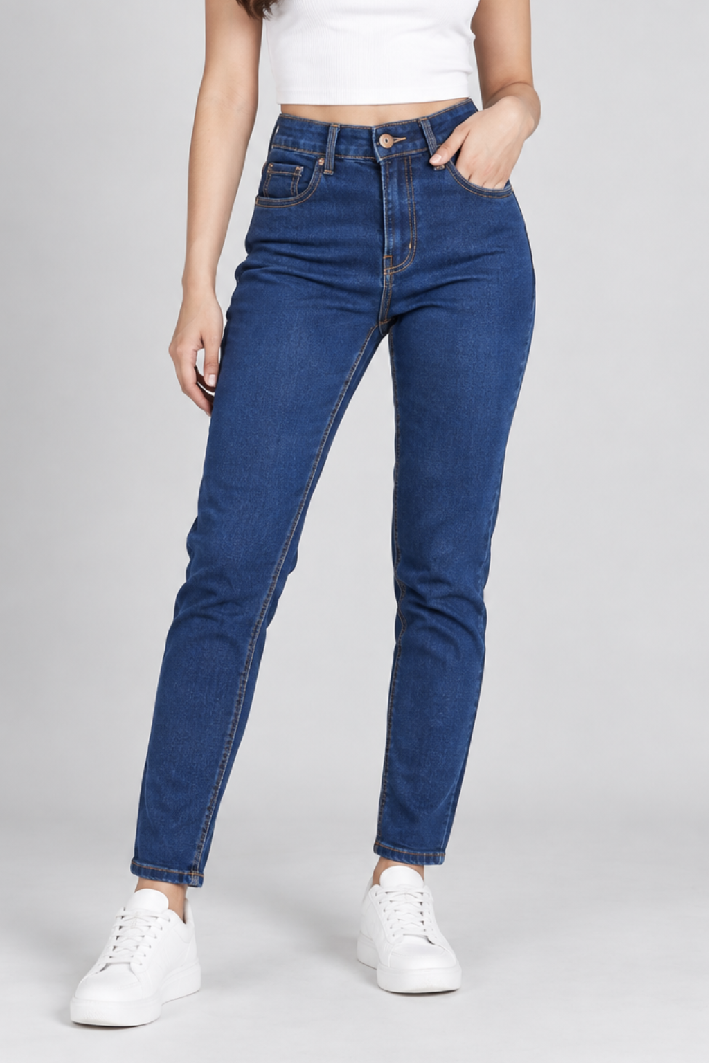 Women's Skinny Fit High Waist Jeans