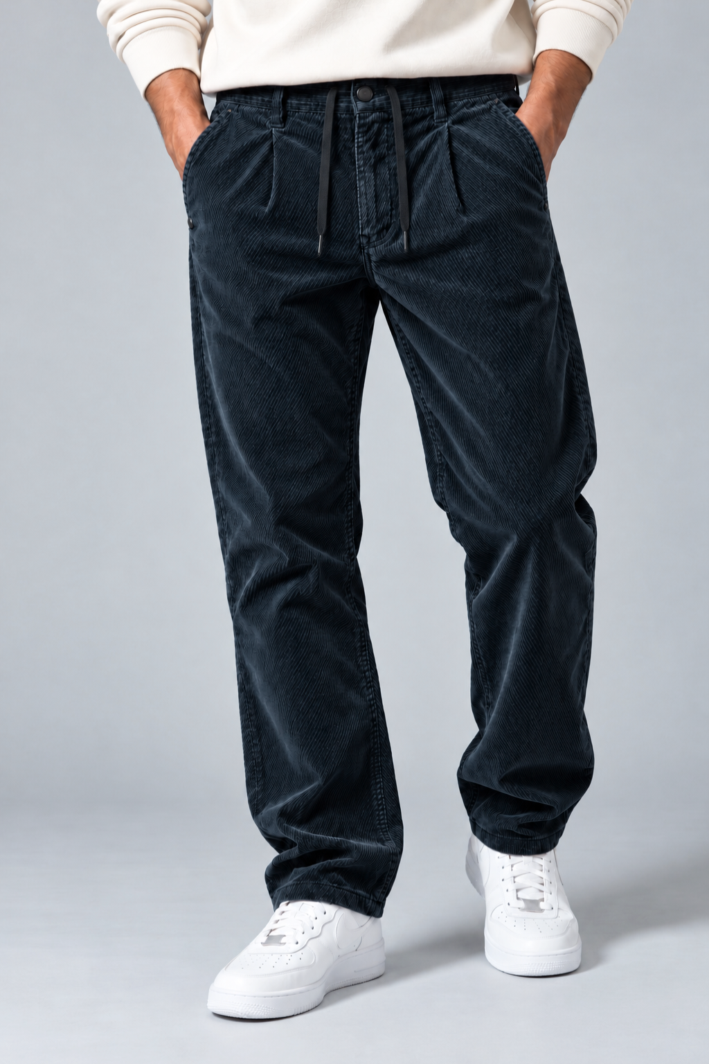 Men’s Corduroy Chino Pants – Regular Fit