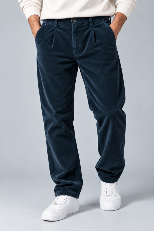 Men’s Corduroy Chino Pants – Regular Fit