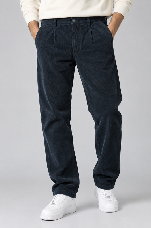 Men’s Corduroy Chino Pants – Regular Fit