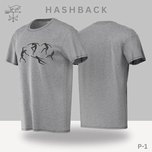 Hashback Round Neck Printed T-Shirt P-1 humans