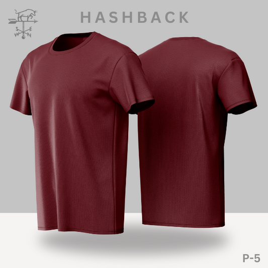 Hashback Round Neck T-Shirt P-5