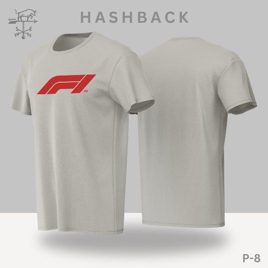 Hashback Round Neck Printed T-Shirt P-8  F1