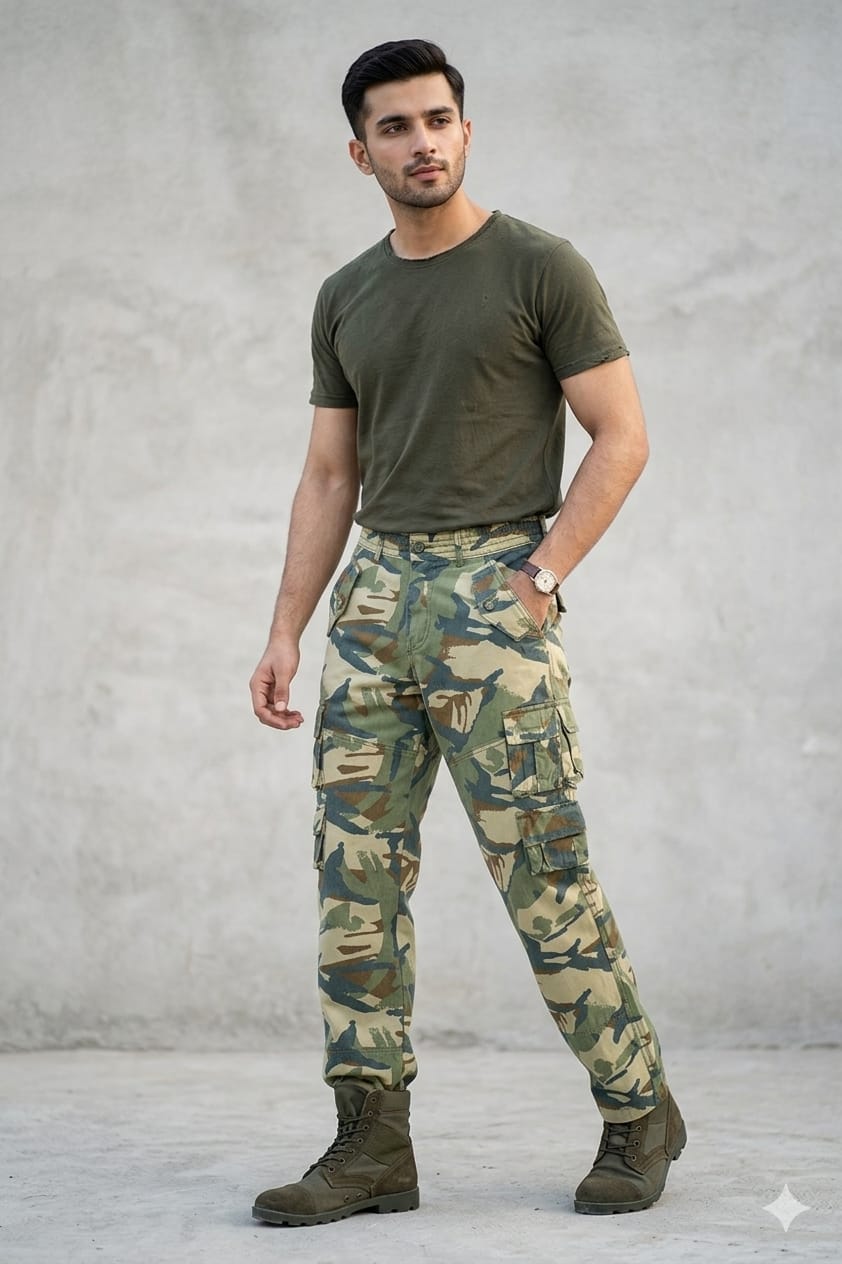 HashBack Cargo 10 Pockets Pant- C2
