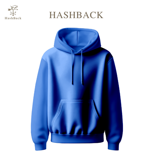 HashBack Pullover-Royal Blue Big & Tall
