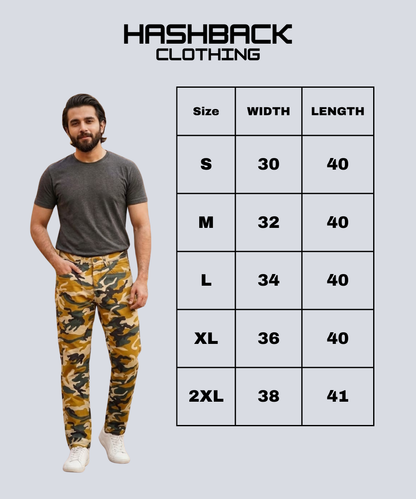 Hashback Camo Pant – 100% Cotton