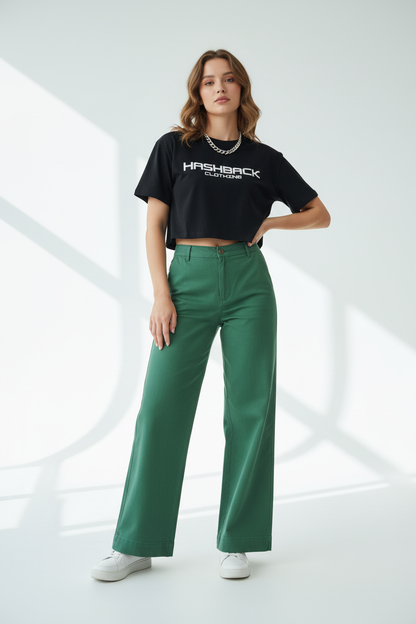 Standing pose with hand on hip