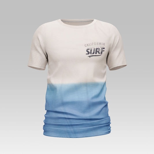 Hashback Men’s Oversized Tie & Die T-Shirt SURF
