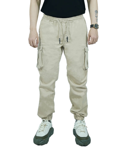 Men’s Jogger Trouser | jogger pant – Regular Fit, 6 Pockets Beige