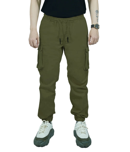 Men’s Jogger Trouser | jogger pant – Regular Fit, 6 Pockets Olive